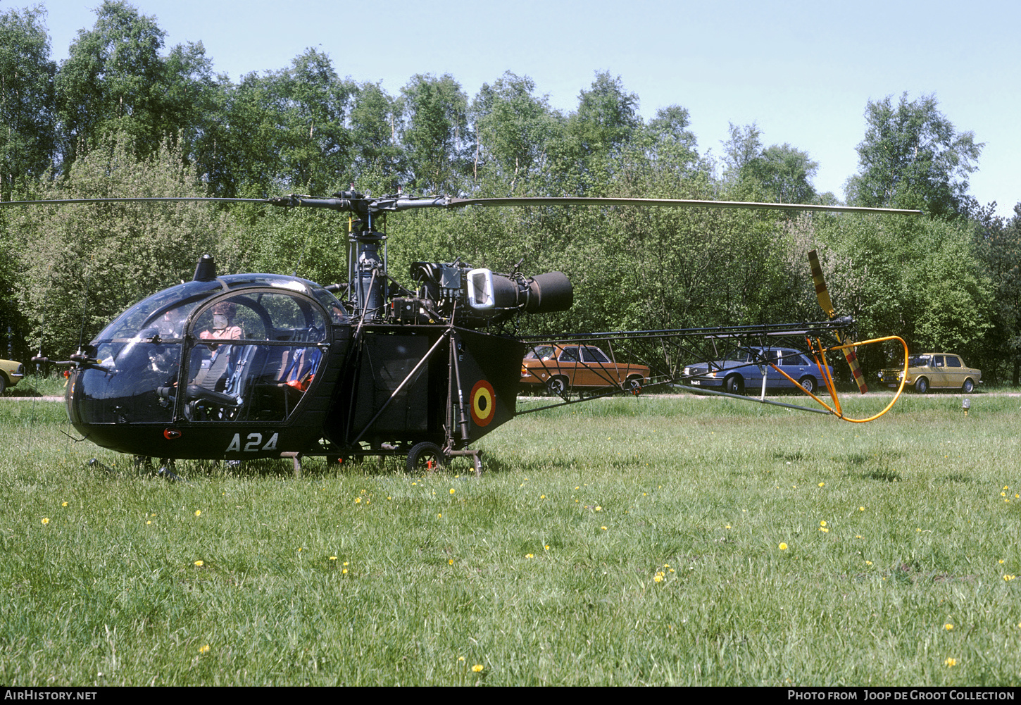 Aircraft Photo of A24 | Sud SE-3130 Alouette II | Belgium - Army | AirHistory.net #575576