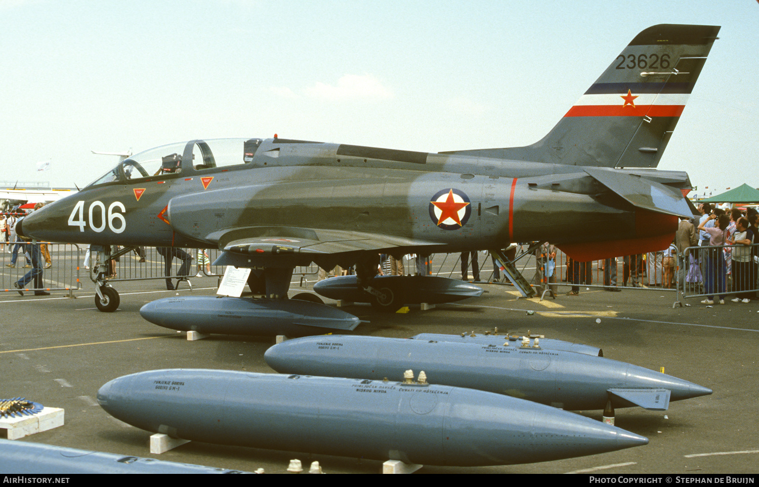 Aircraft Photo of 23626 | Soko G-4 Super Galeb | Yugoslavia - Air Force | AirHistory.net #575614