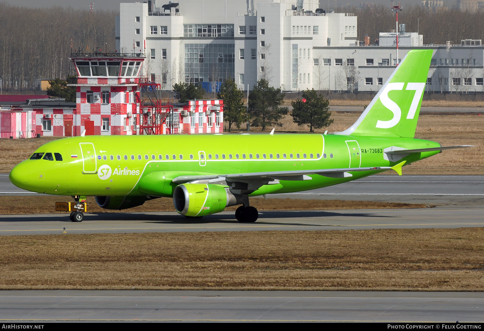 Aircraft Photo of RA-73683 | Airbus A319-114 | S7 Airlines | AirHistory.net #575619