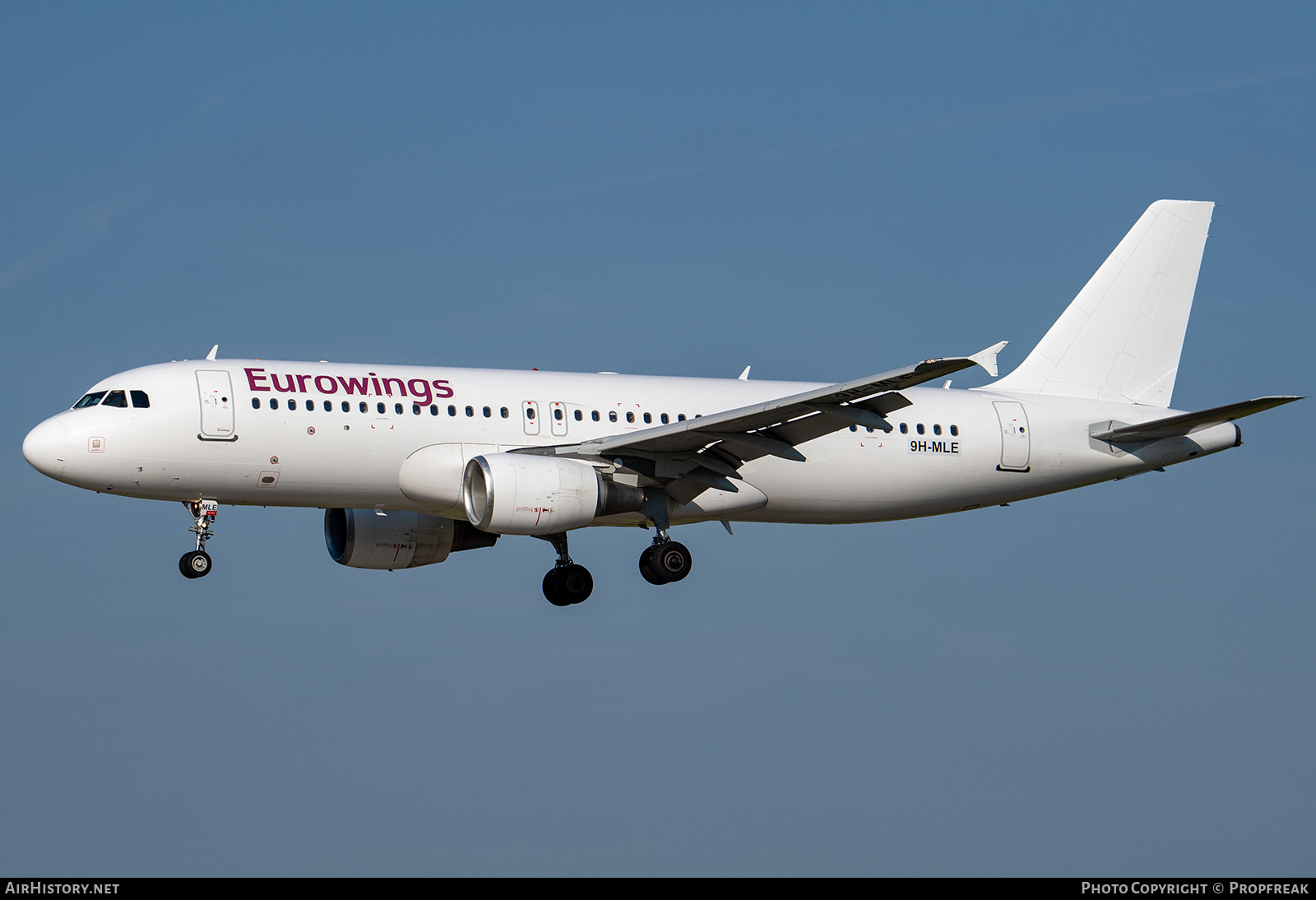 Aircraft Photo of 9H-MLE | Airbus A320-214 | Eurowings | AirHistory.net #575648