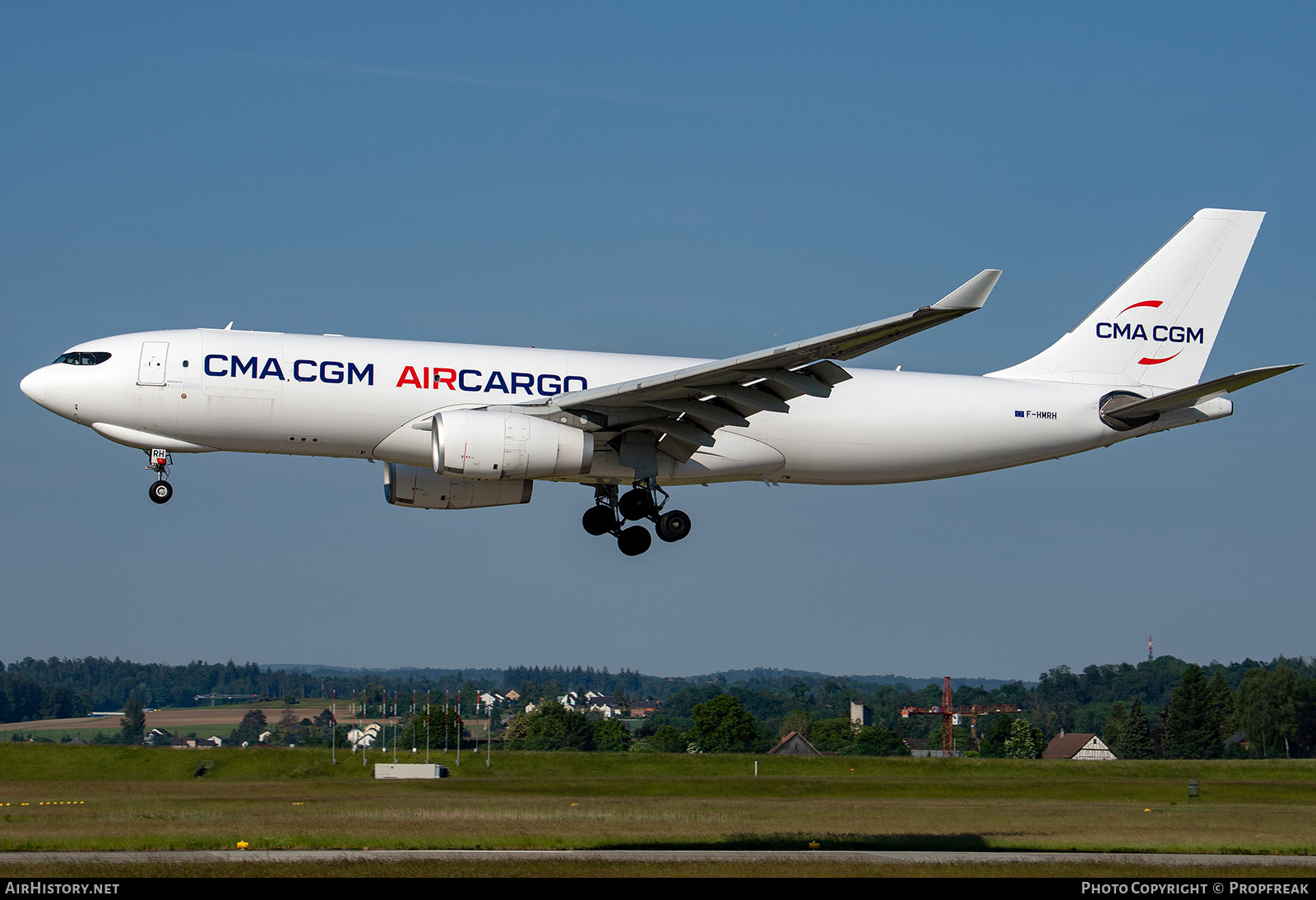 Aircraft Photo of F-HMRH | Airbus A330-243F | CMA CGM Air Cargo | AirHistory.net #575650