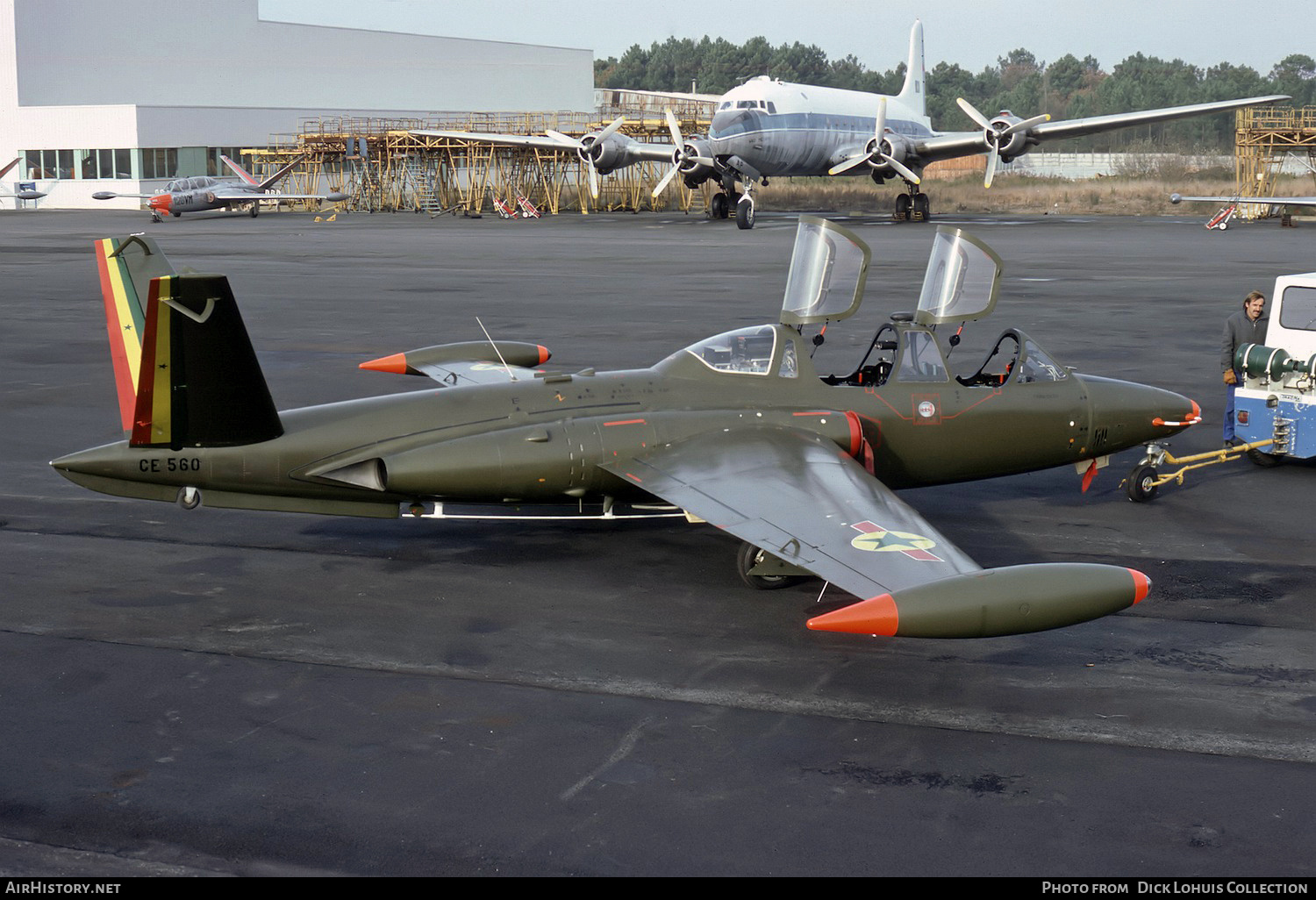 Aircraft Photo of 560 | Fouga CM-170 Magister | Senegal - Air Force | AirHistory.net #575679