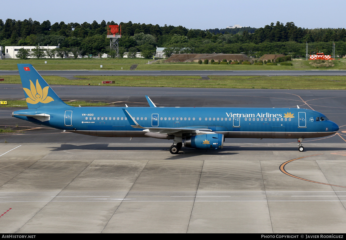 Aircraft Photo of VN-A610 | Airbus A321-231 | Vietnam Airlines | AirHistory.net #575690