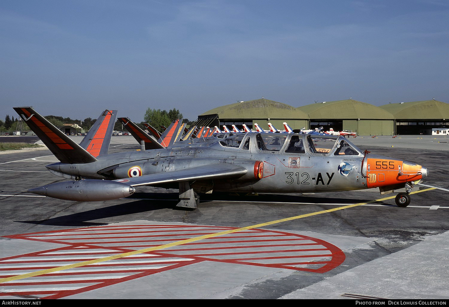 Aircraft Photo of 555 | Fouga CM-170 Magister | France - Air Force | AirHistory.net #575694