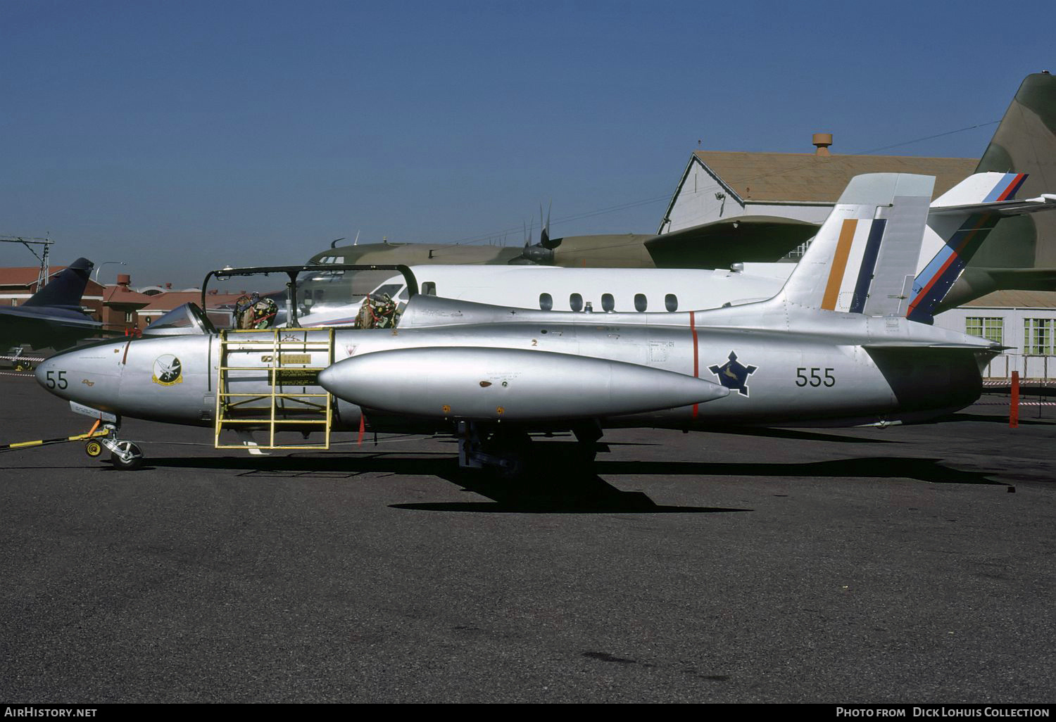 Aircraft Photo of 555 | Atlas MB-326M Impala 1 | South Africa - Air Force | AirHistory.net #575696