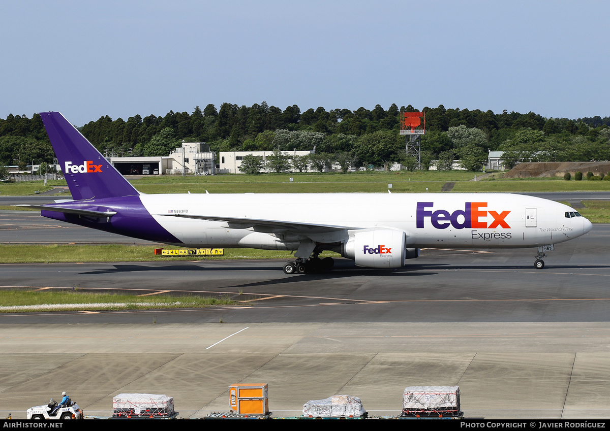 Aircraft Photo of N863FD | Boeing 777-FS2 | FedEx Express | AirHistory.net #575697