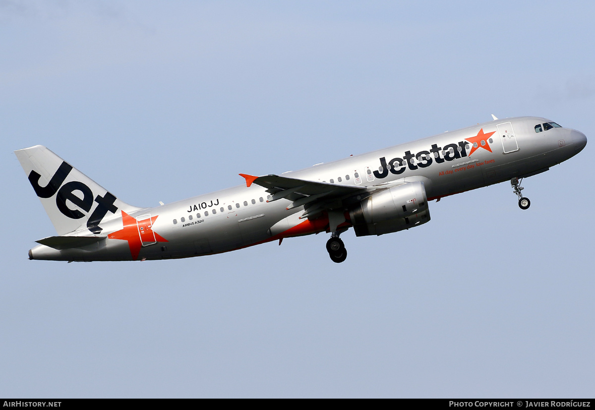 Aircraft Photo of JA10JJ | Airbus A320-232 | Jetstar Airways | AirHistory.net #575699