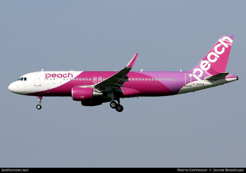 Aircraft Photo of JA12VA | Airbus A320-214 | Peach Aviation | AirHistory.net #575711