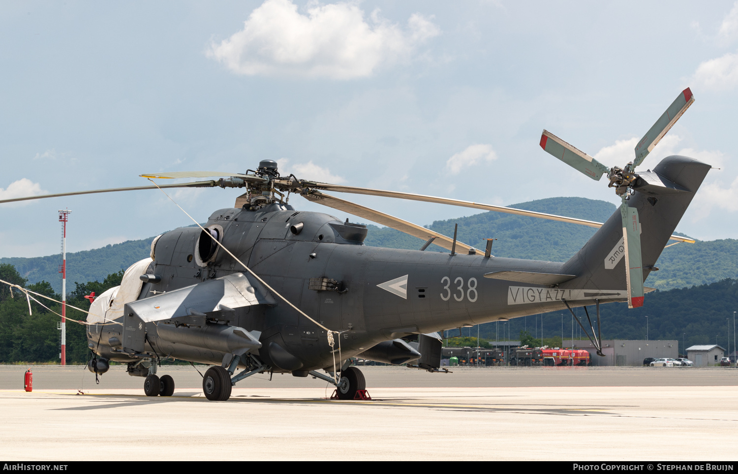 Aircraft Photo of 338 | Mil Mi-24P | Hungary - Air Force | AirHistory.net #575735