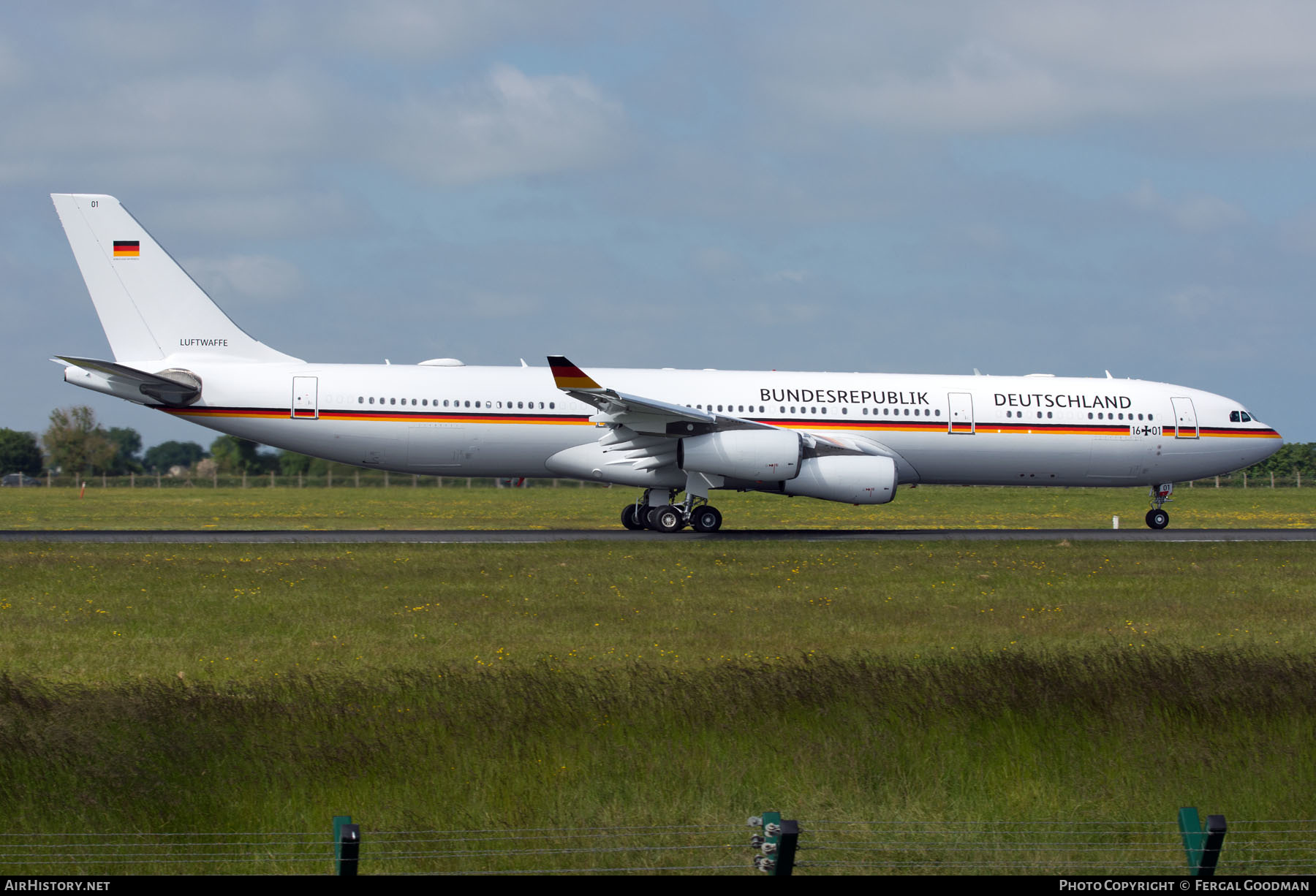 Aircraft Photo of 1601 | Airbus A340-313 | Germany - Air Force | AirHistory.net #575766