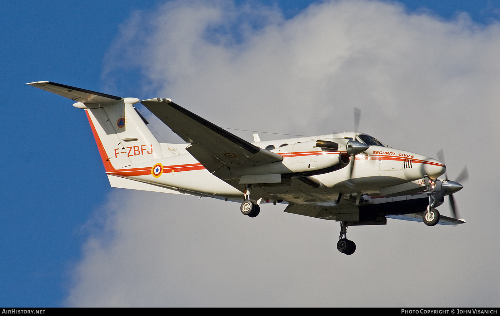 Aircraft Photo of F-ZBFJ | Beech B200 Super King Air | Sécurité Civile | AirHistory.net #575785