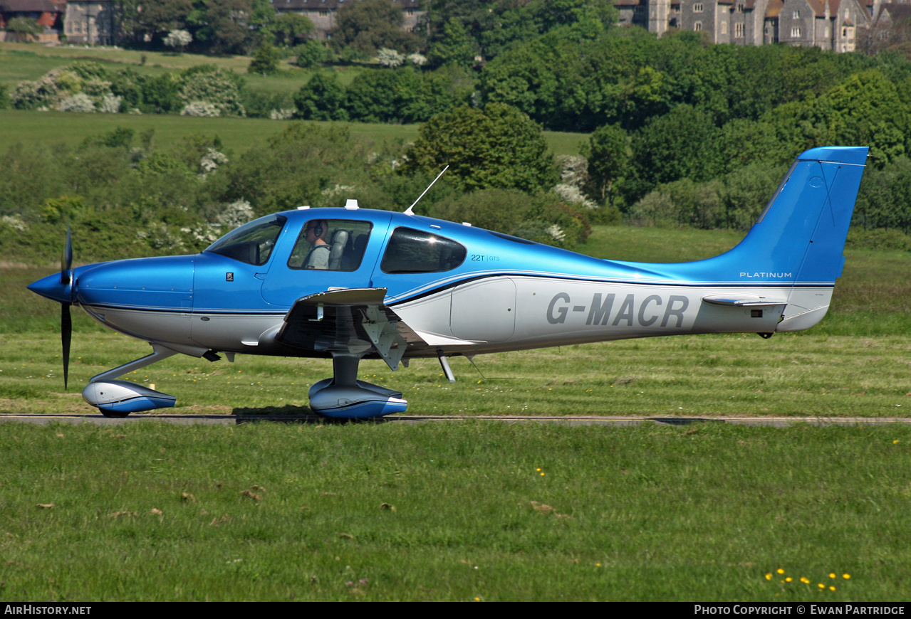 Aircraft Photo of G-MACR | Cirrus SR-22T G6-GTS Platinum | AirHistory.net #575793