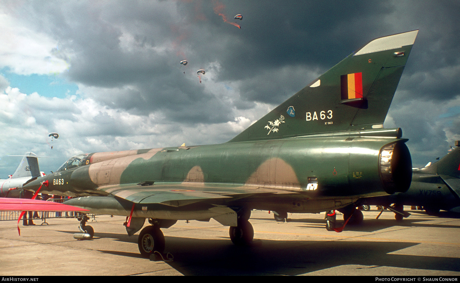 Aircraft Photo of BA63 | Dassault Mirage 5BA | Belgium - Air Force | AirHistory.net #575799
