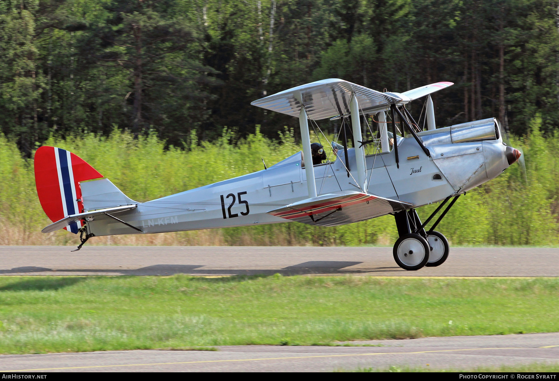 Aircraft Photo of LN-KFM | De Havilland D.H. 60M Moth | Norway - Air Force | AirHistory.net #575830
