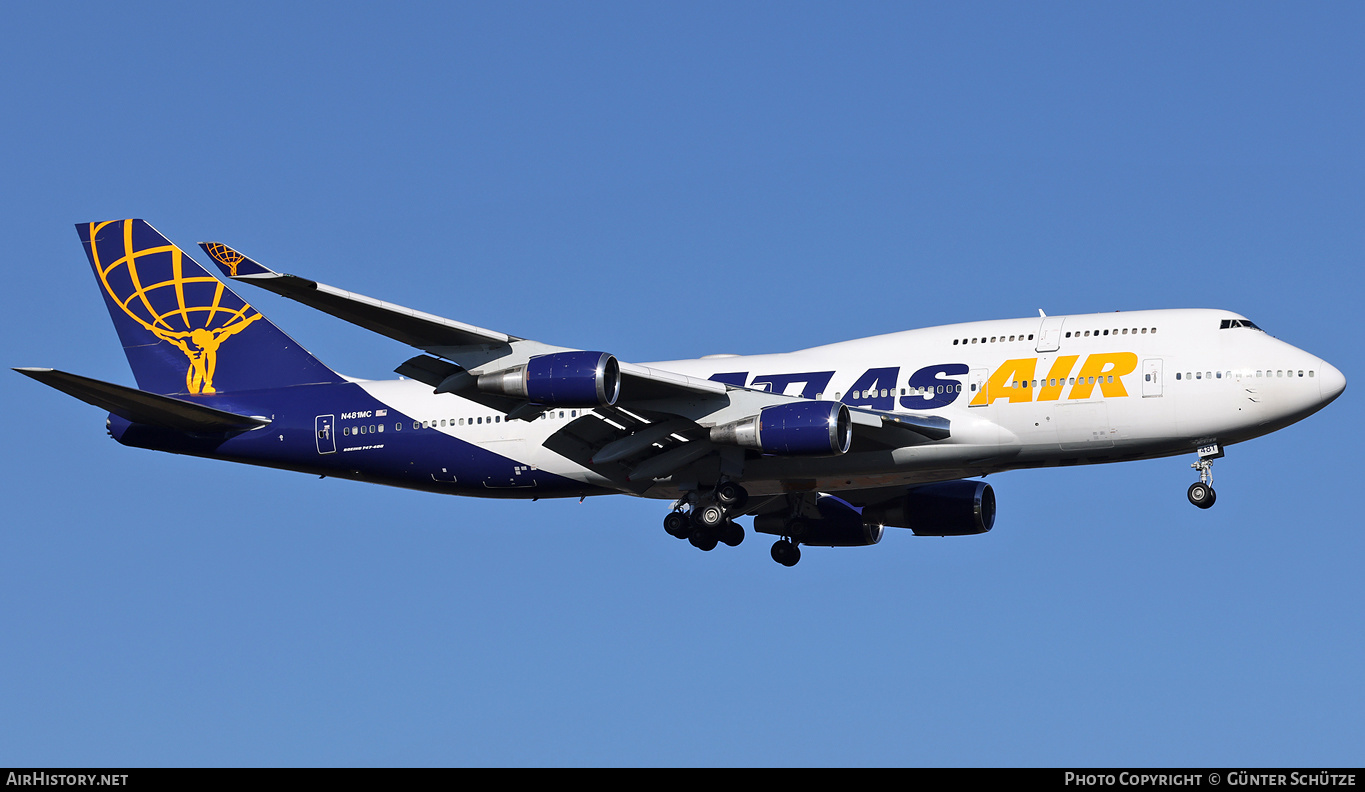Aircraft Photo of N481MC | Boeing 747-443 | Atlas Air | AirHistory.net #575831