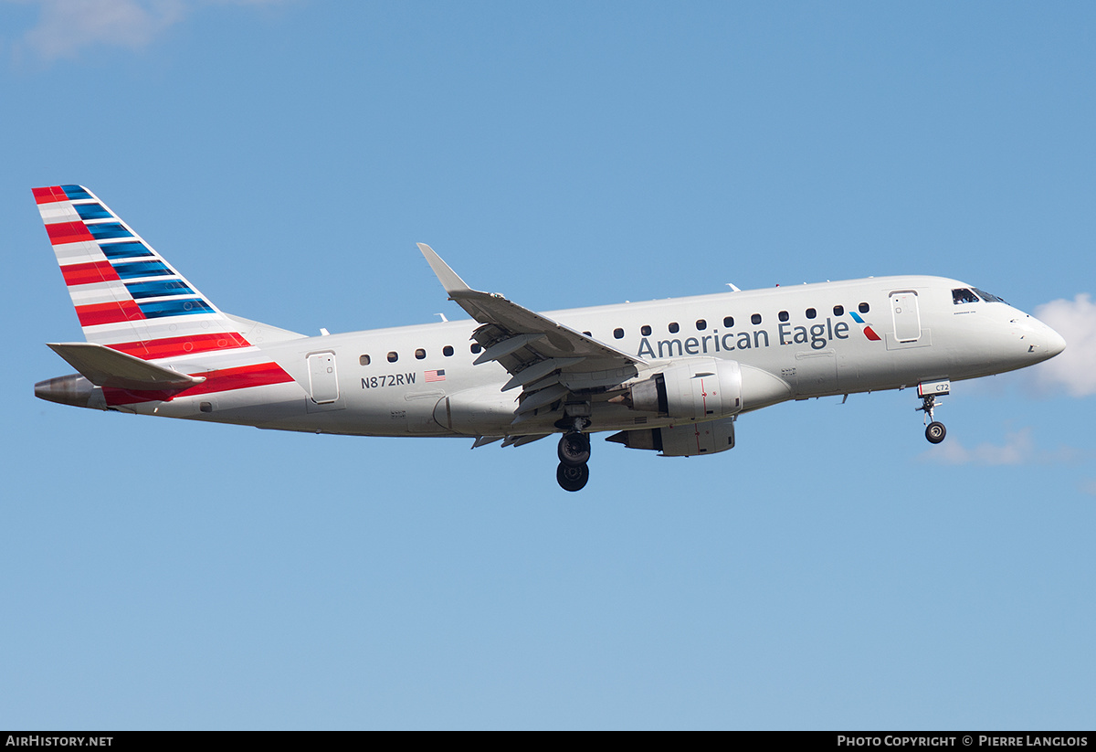 Aircraft Photo of N872RW | Embraer 170SU (ERJ-170-100SU) | American Eagle | AirHistory.net #575838