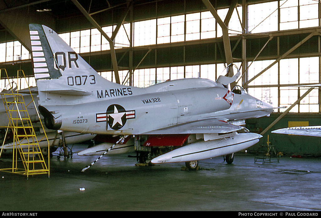 Aircraft Photo of 150073 / 0073 | Douglas A-4E Skyhawk (A4D-5) | USA - Marines | AirHistory.net #575839