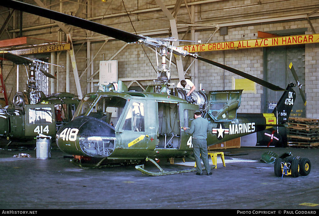 Aircraft Photo of 154754 / 4754 | Bell UH-1E Iroquois | USA - Marines | AirHistory.net #575862
