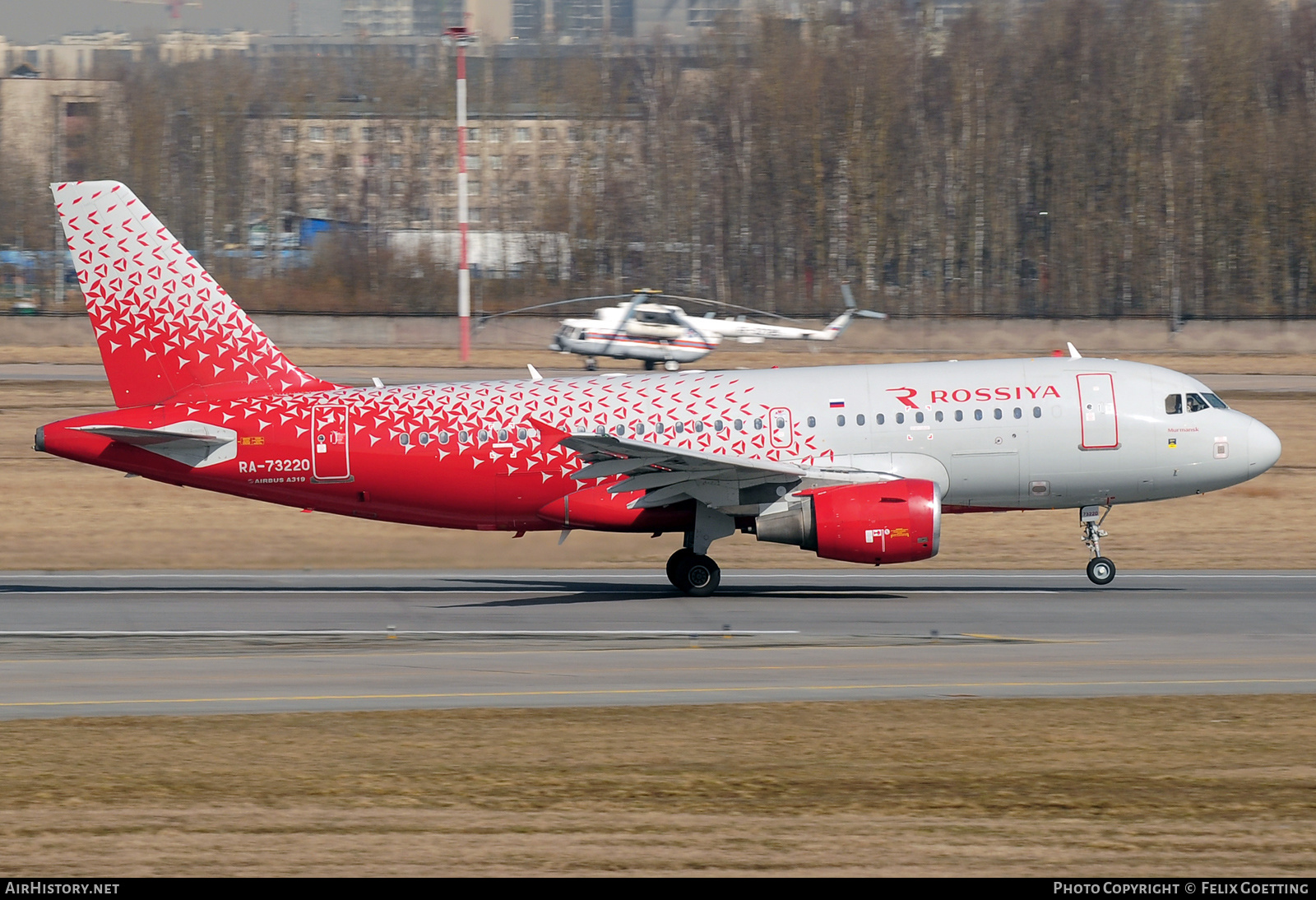 Aircraft Photo of RA-73220 | Airbus A319-111 | Rossiya - Russian Airlines | AirHistory.net #575867
