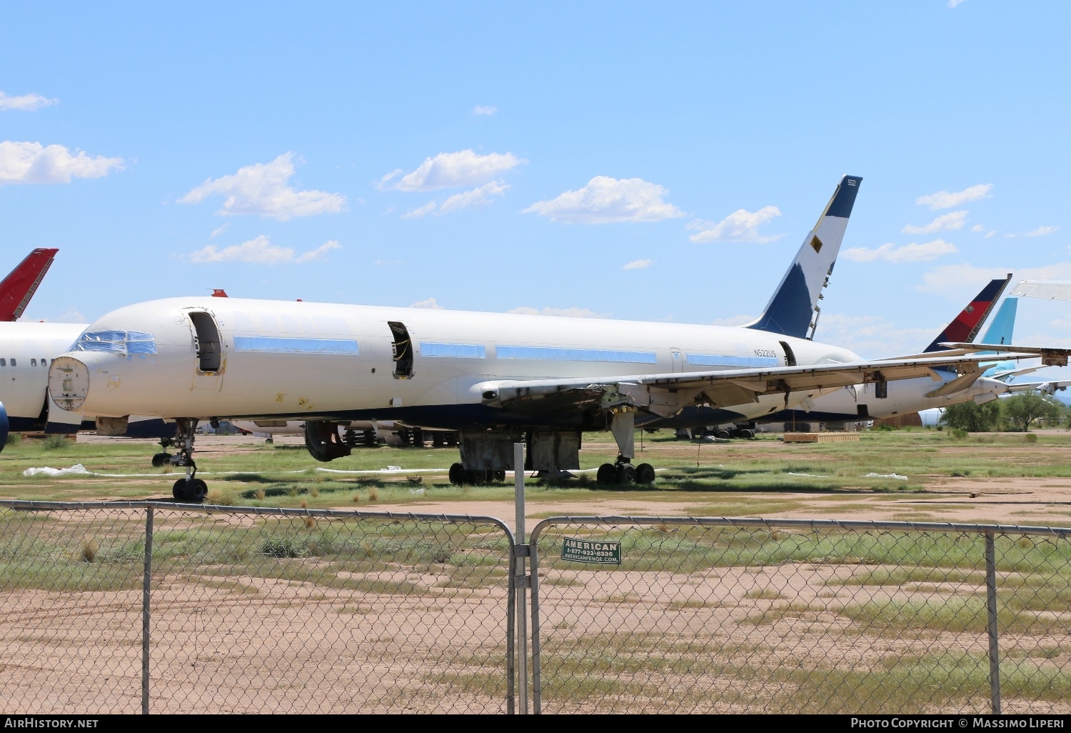 Aircraft Photo of N522US | Boeing 757-251 | AirHistory.net #575885