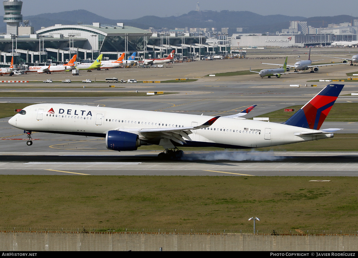 Aircraft Photo of N507DN | Airbus A350-941 | Delta Air Lines | AirHistory.net #575901
