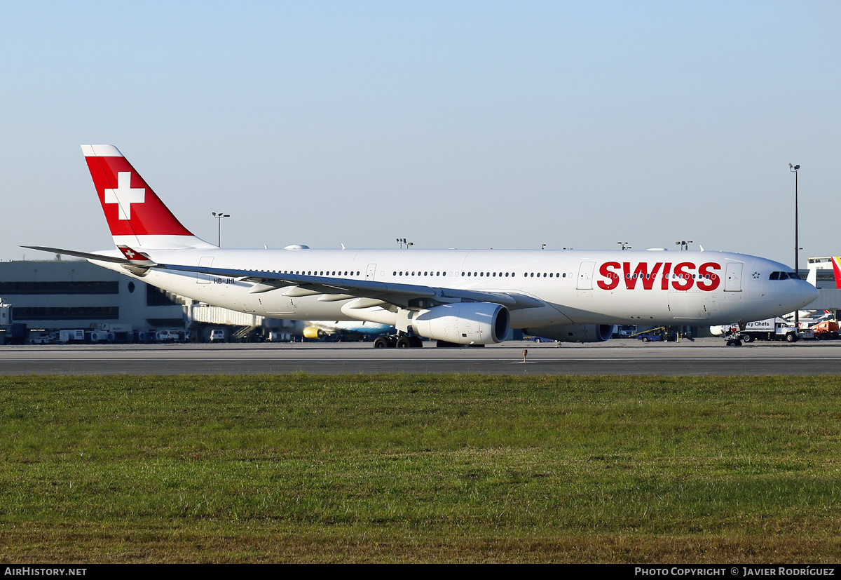 Aircraft Photo of HB-JHL | Airbus A330-343E | Swiss International Air Lines | AirHistory.net #575906