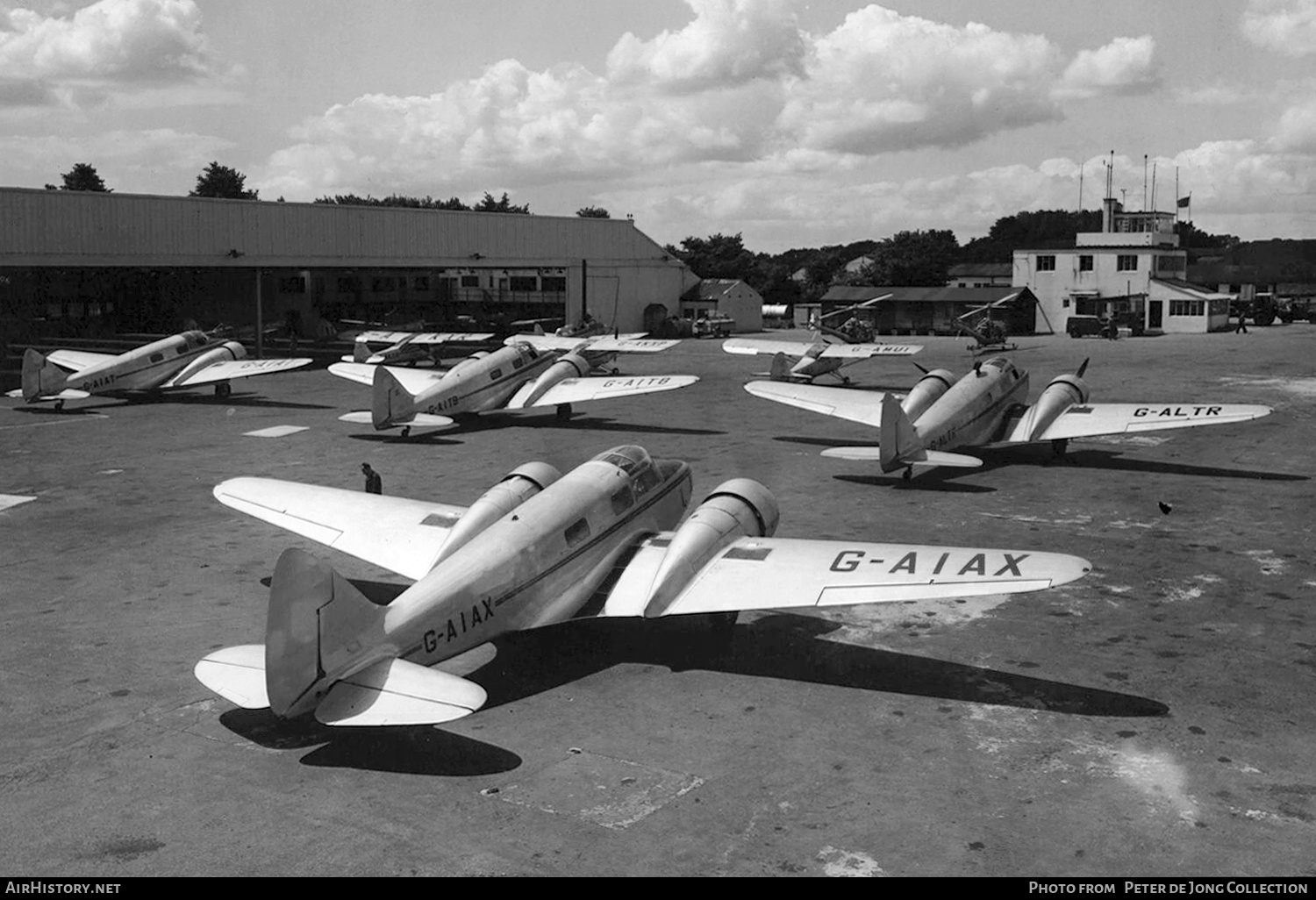 Aircraft Photo of G-AIAX | Airspeed AS-40 Oxford 1 | AirHistory.net #575928