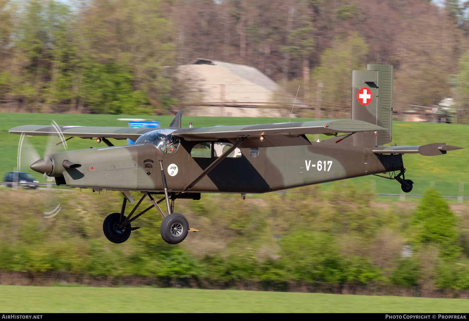 Aircraft Photo of V-617 | Pilatus PC-6/B2-H2M-1 Turbo Porter | Switzerland - Air Force | AirHistory.net #575944
