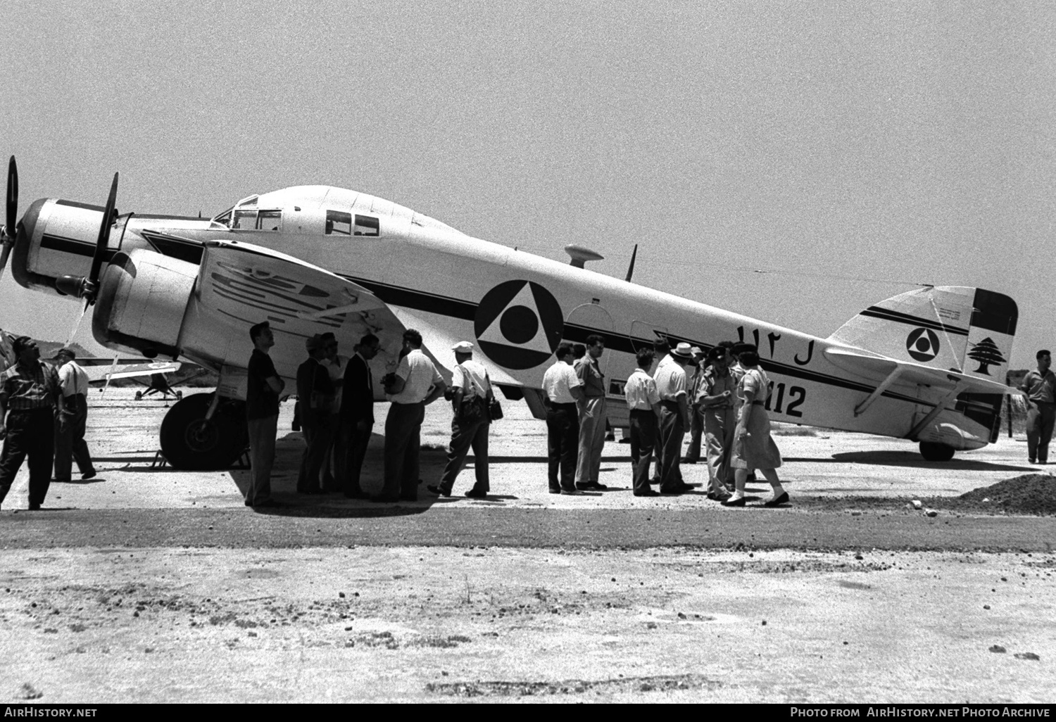 Aircraft Photo of L-112 / ۱۱۲-ل | Savoia-Marchetti SM.79 ZLIII | Lebanon - Air Force | AirHistory.net #575959