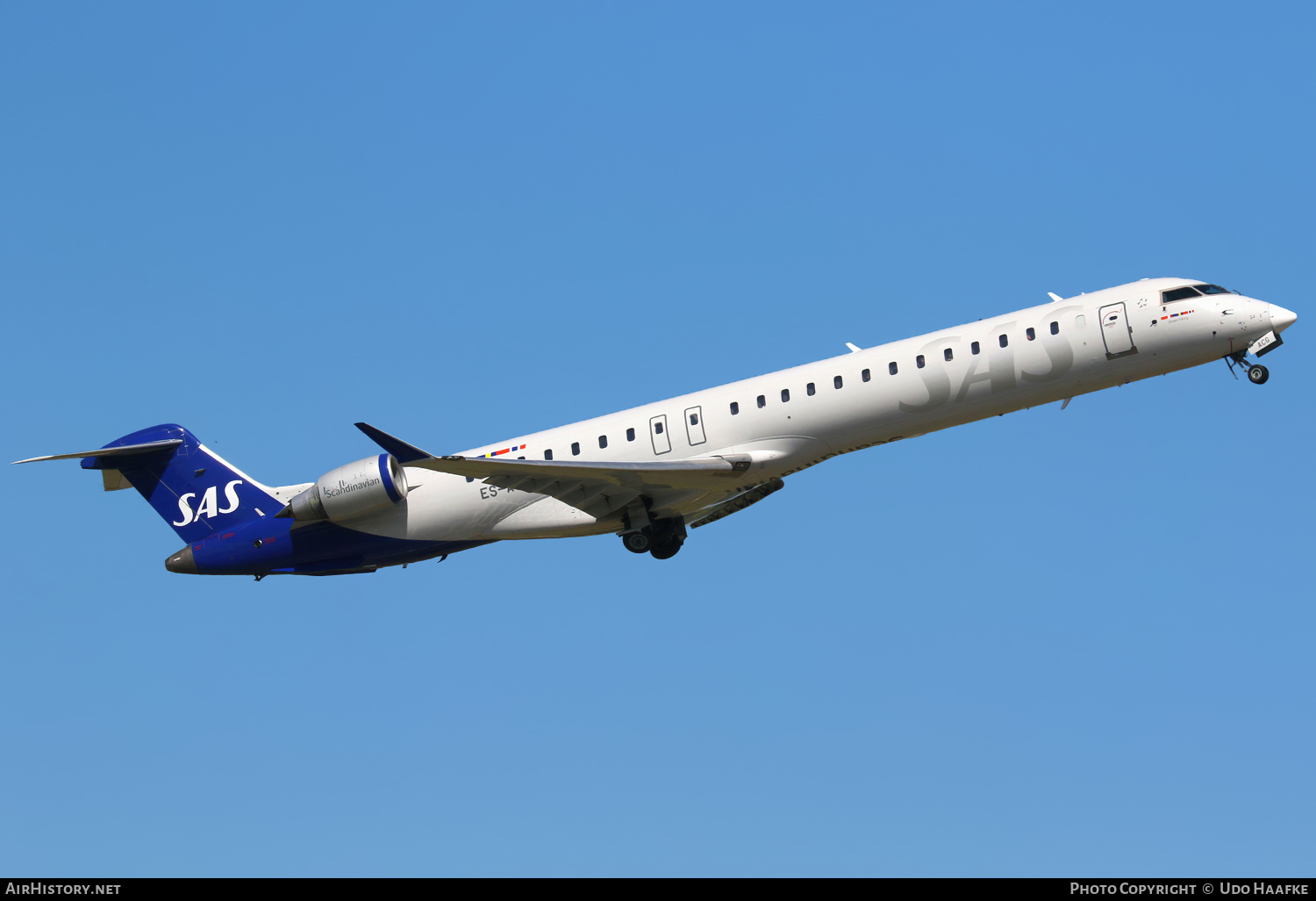 Aircraft Photo of ES-ACG | Bombardier CRJ-900LR (CL-600-2D24) | Scandinavian Airlines - SAS | AirHistory.net #575966