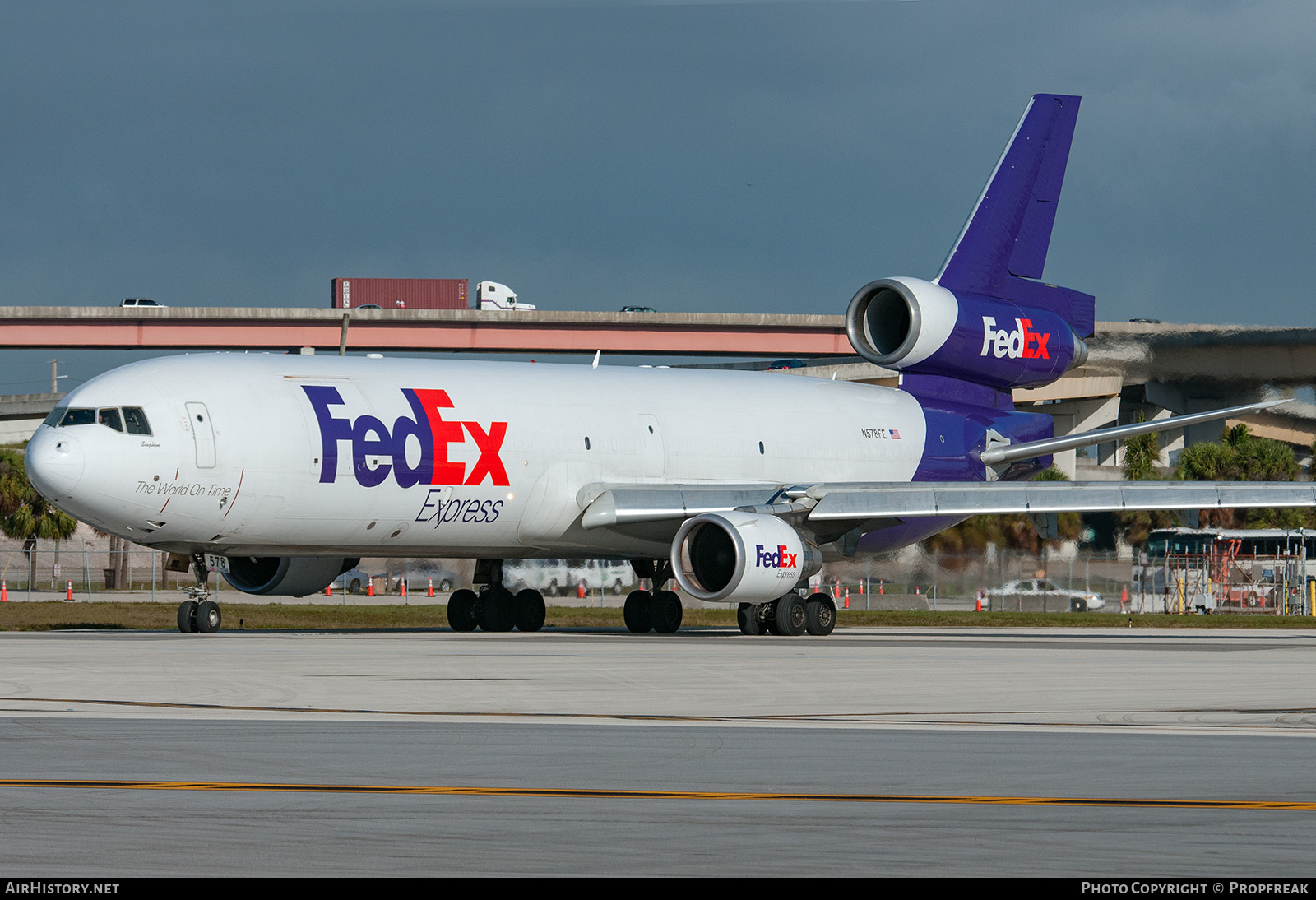 Aircraft Photo of N578FE | McDonnell Douglas MD-11/F | Fedex - Federal Express | AirHistory.net #575970