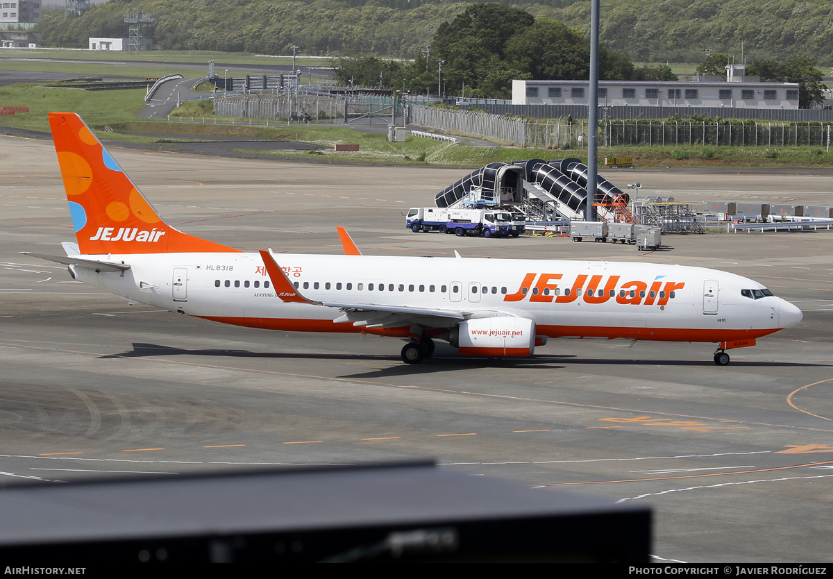 Aircraft Photo of HL8318 | Boeing 737-800 | Jeju Air | AirHistory.net #575973