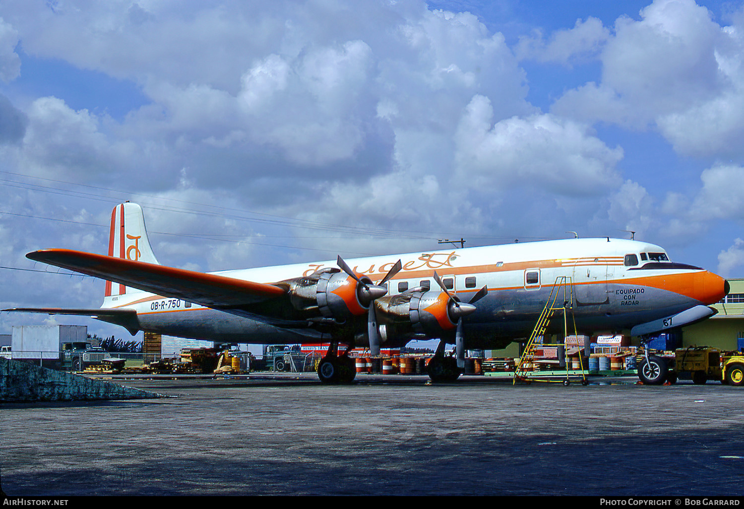 Aircraft Photo of OB-R-750 | Douglas DC-6B(F) | Faucett | AirHistory.net #575986