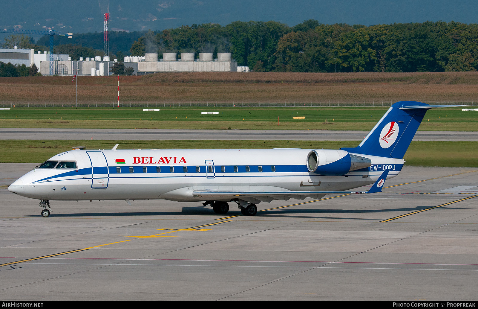Aircraft Photo of EW-100PJ | Bombardier CRJ-100ER (CL-600-2B19) | Belavia | AirHistory.net #576003