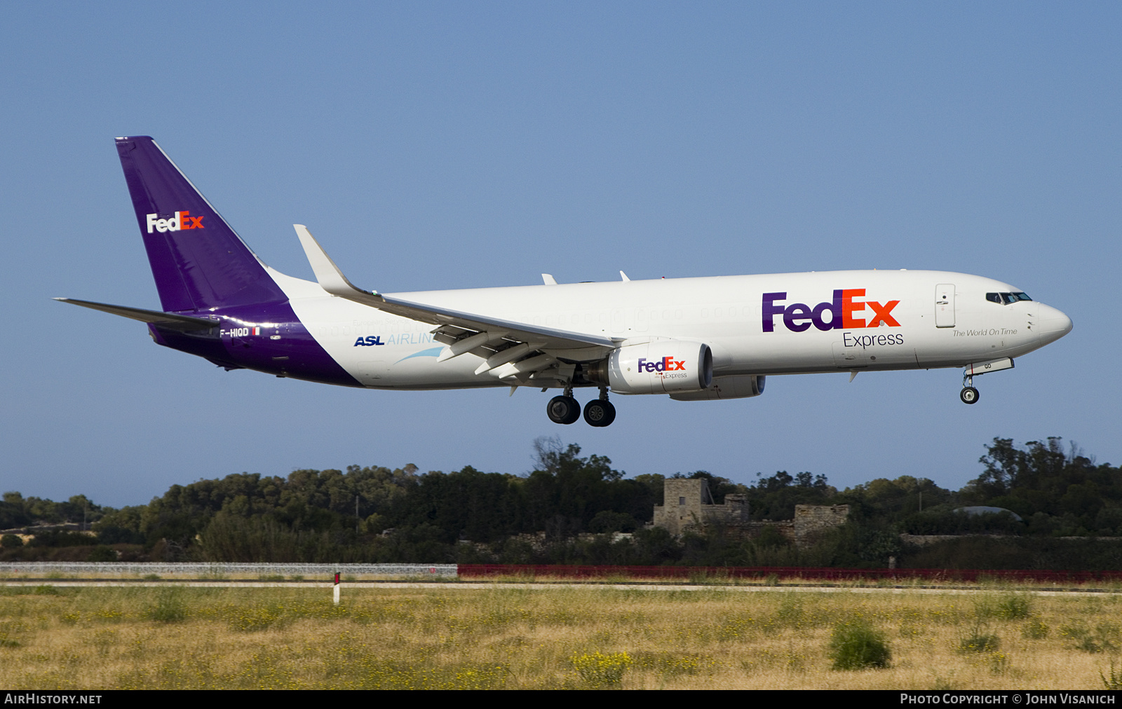 Aircraft Photo of F-HIQD | Boeing 737-8AS(BCF) | FedEx Express | AirHistory.net #576004