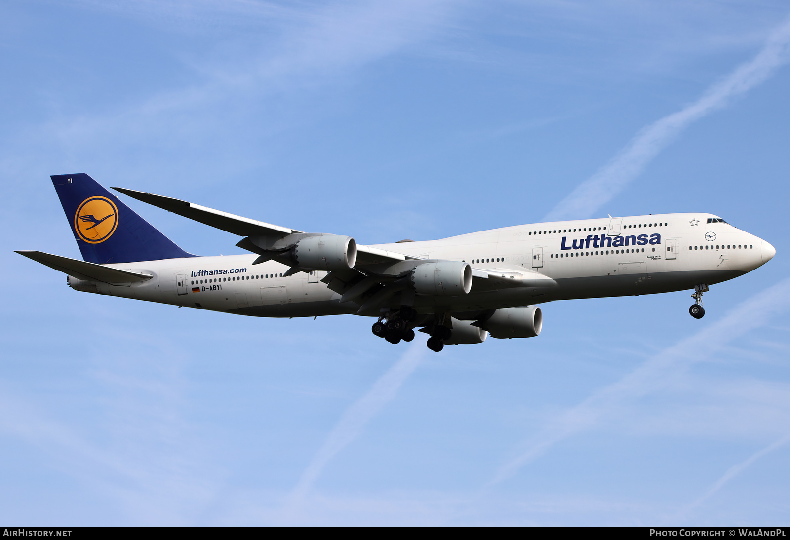 Aircraft Photo of D-ABYI | Boeing 747-830 | Lufthansa | AirHistory.net #576017