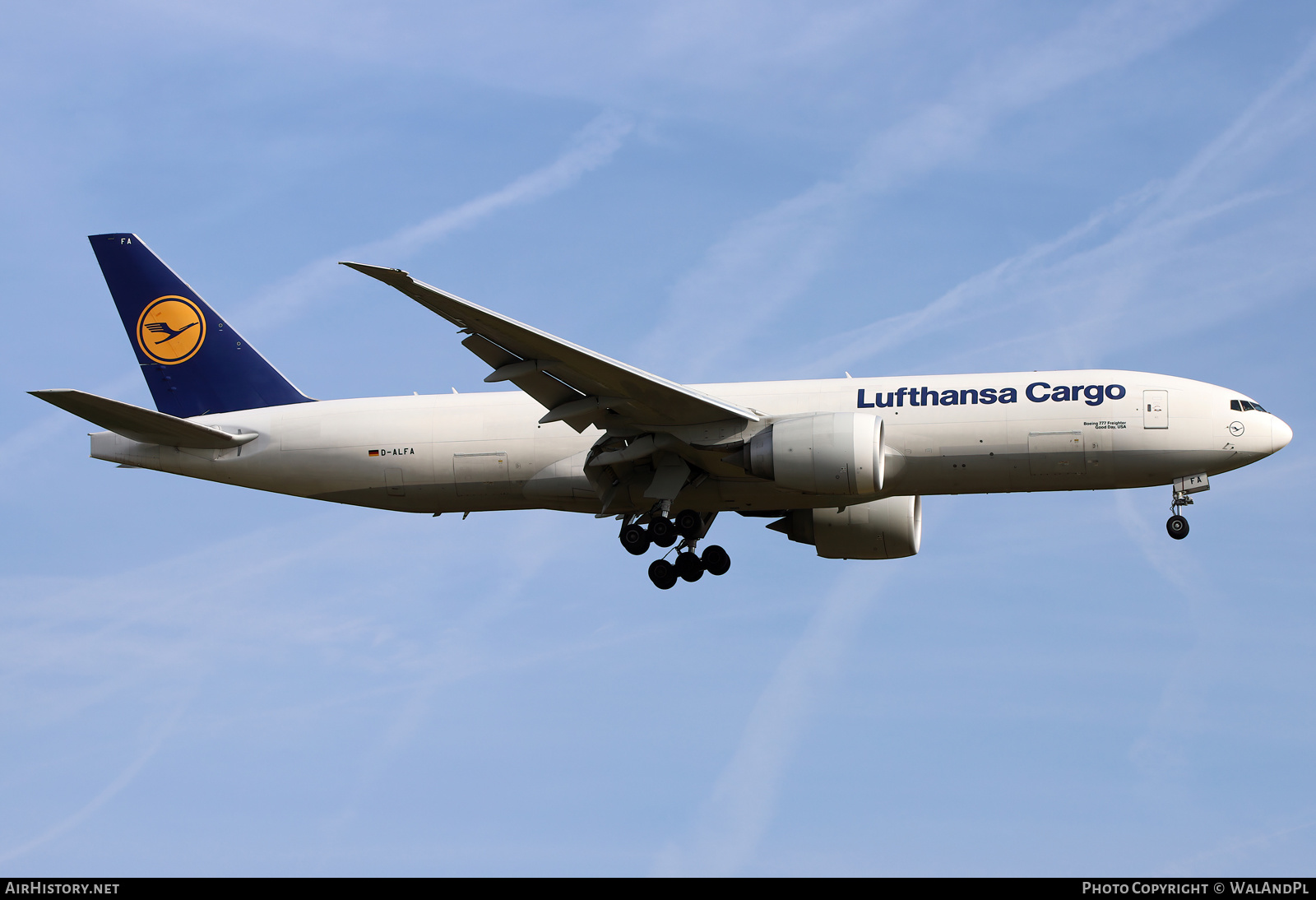Aircraft Photo of D-ALFA | Boeing 777-FBT | Lufthansa Cargo | AirHistory.net #576018