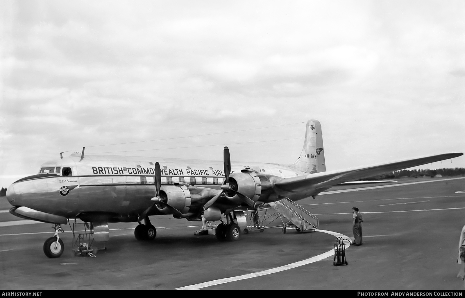 Aircraft Photo of VH-BPF | Douglas DC-6 | British Commonwealth Pacific Airlines - BCPA | AirHistory.net #576023