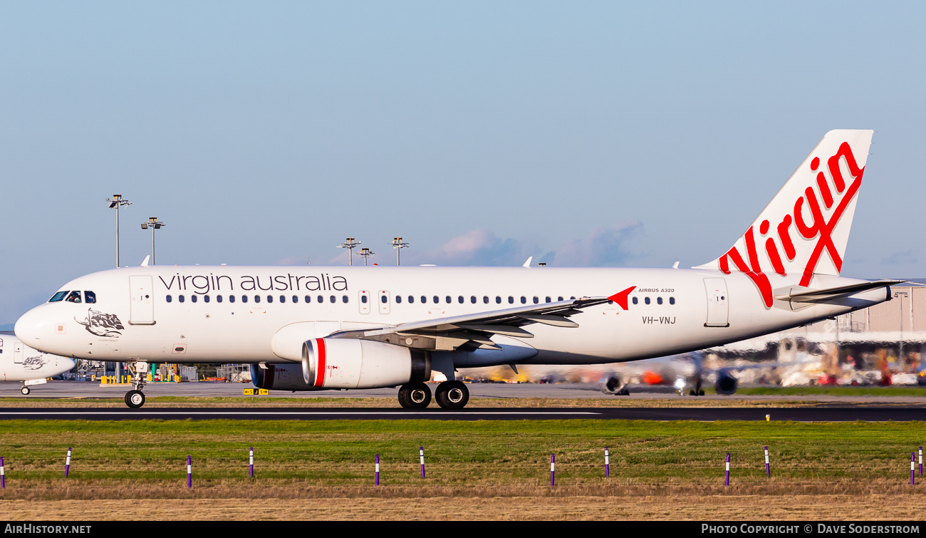Aircraft Photo of VH-VNJ | Airbus A320-232 | Virgin Australia Regional Airlines | AirHistory.net #576024