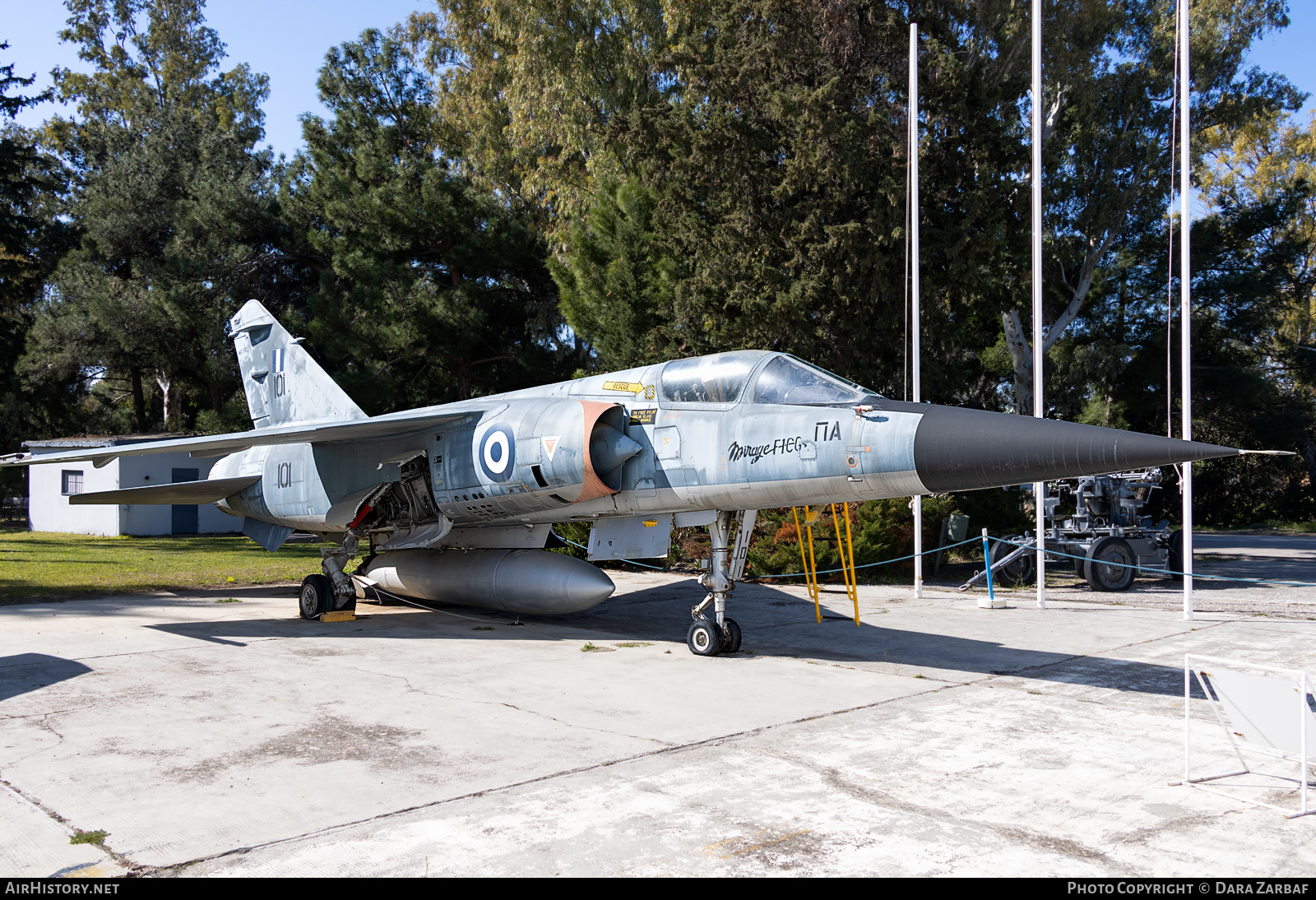 Aircraft Photo of 101 | Dassault Mirage F1CG | Greece - Air Force | AirHistory.net #576048