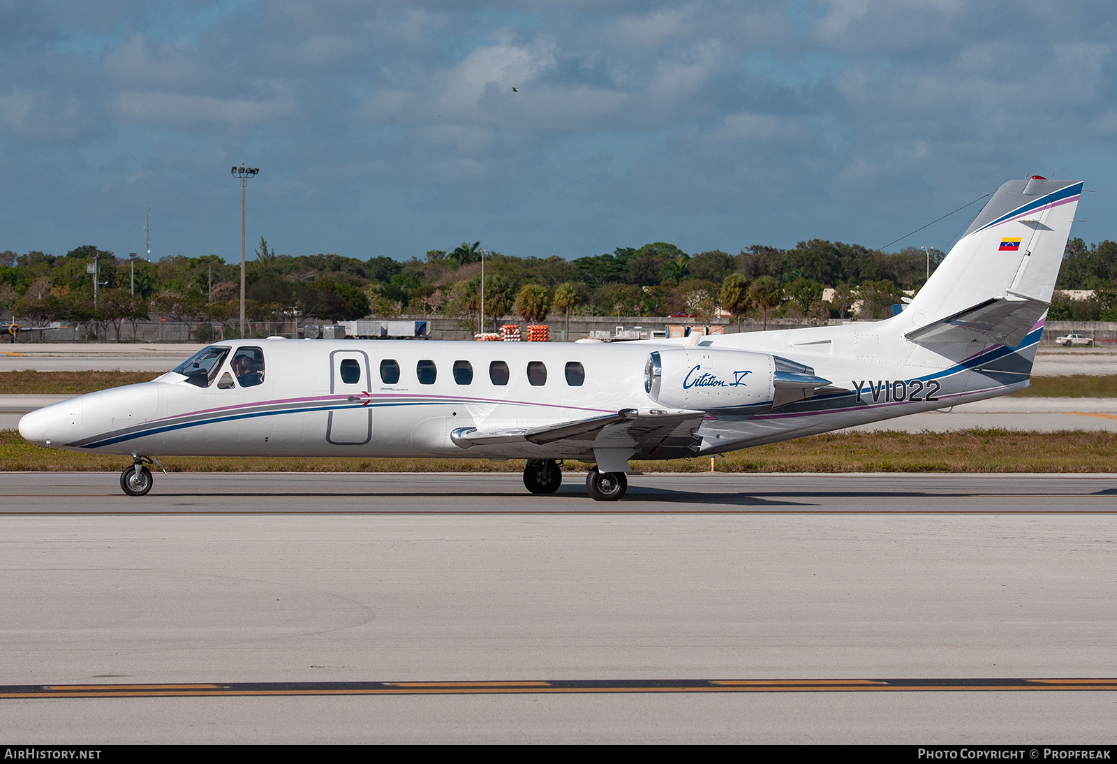 Aircraft Photo of YV1022 | Cessna 560 Citation V | AirHistory.net #576065