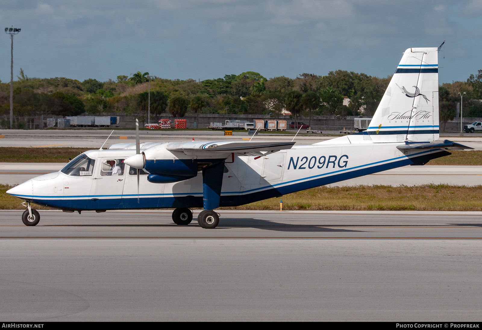 Aircraft Photo of N209RG | Britten-Norman BN-2A-6 Islander | Island Air Charters | AirHistory.net #576069