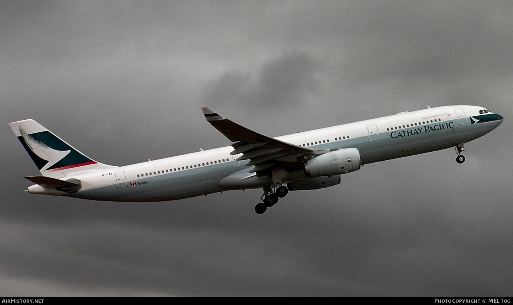 Aircraft Photo of B-LAI | Airbus A330-343 | Cathay Pacific Airways | AirHistory.net #576076
