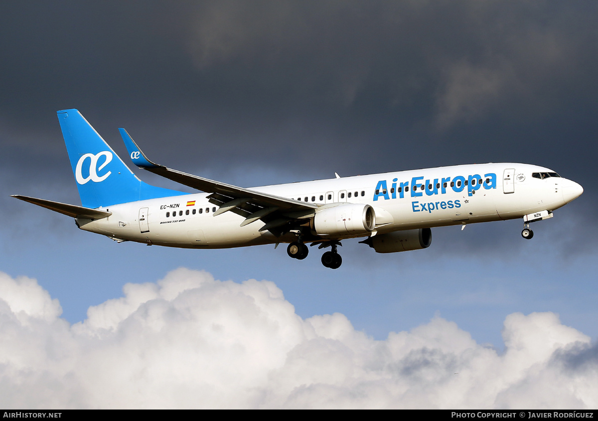 Aircraft Photo of EC-NZN | Boeing 737-8KN | Air Europa Express | AirHistory.net #576106