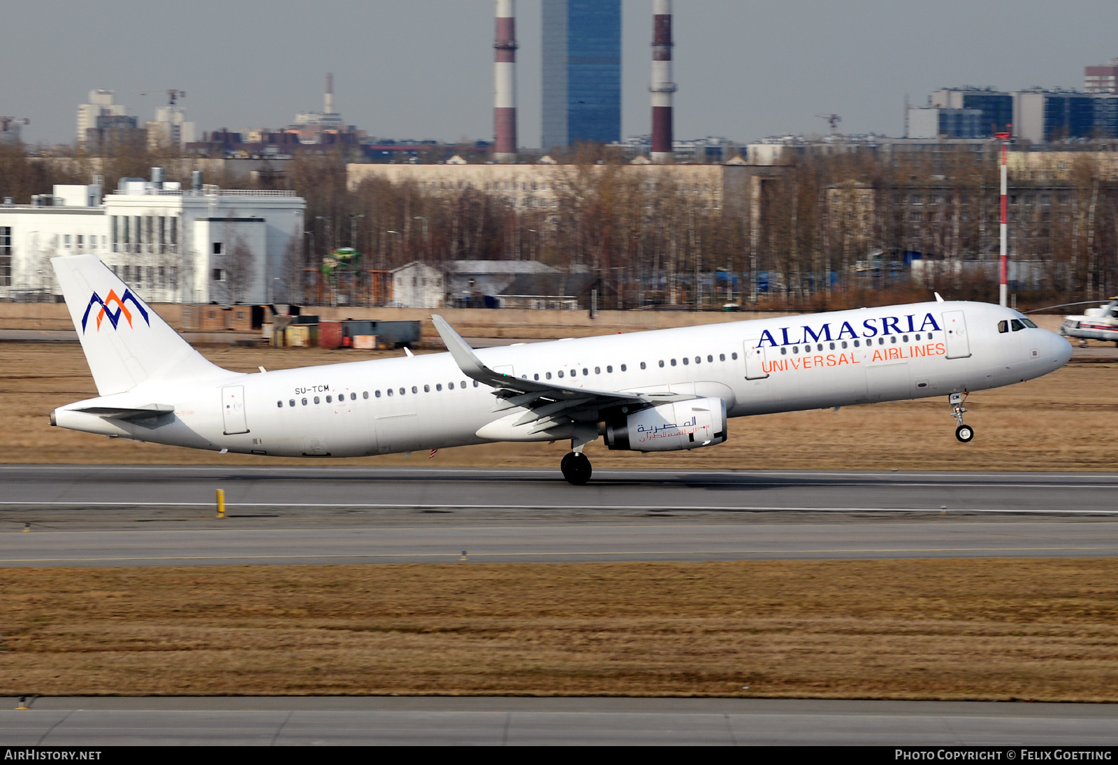 Aircraft Photo of SU-TCM | Airbus A321-231 | Almasria Universal Airlines | AirHistory.net #576118