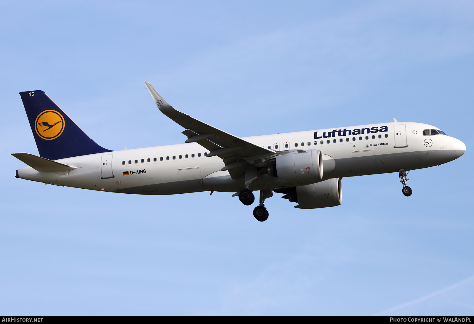 Aircraft Photo of D-AING | Airbus A320-271N | Lufthansa | AirHistory.net #576119