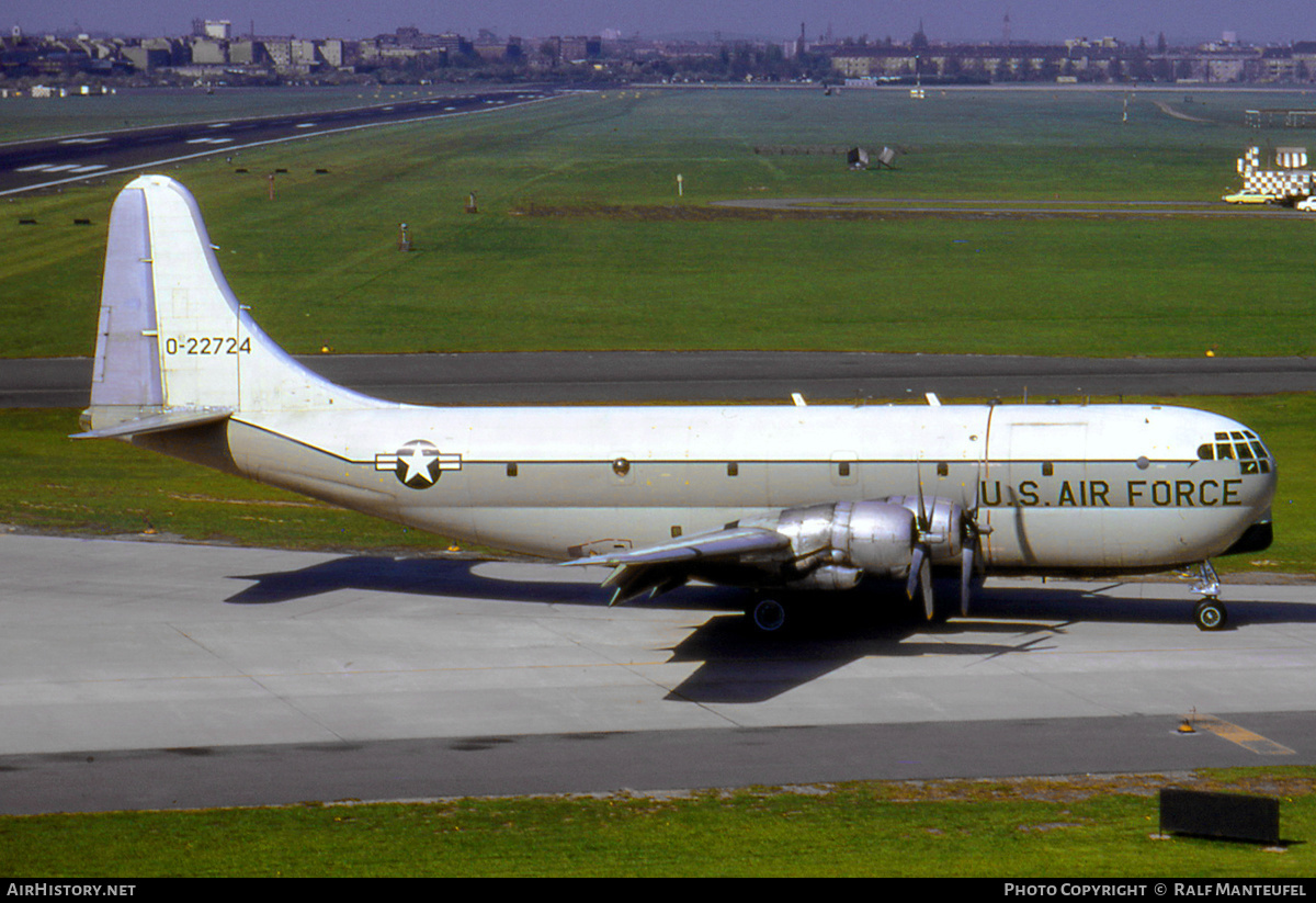 Aircraft Photo of 52-2724 / 0-22724 | Boeing EC-97G Stratofreighter | USA - Air Force | AirHistory.net #576123