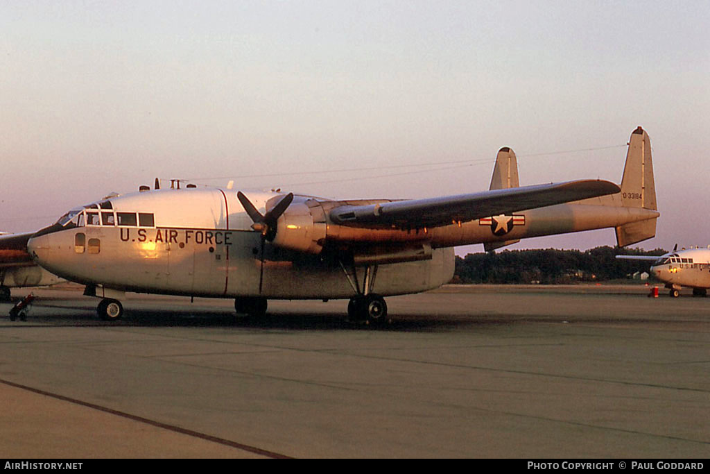 Aircraft Photo of 53-3184 / 0-33184 | Fairchild C-119L Flying Boxcar | USA - Air Force | AirHistory.net #576125