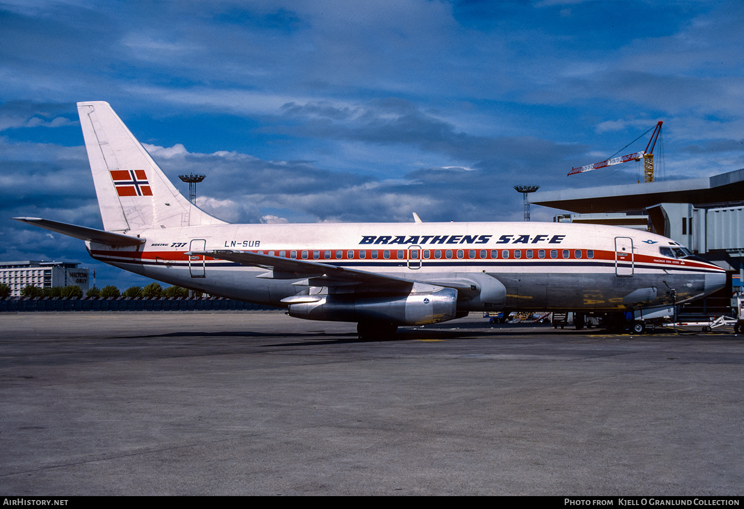 Aircraft Photo of LN-SUB | Boeing 737-205/Adv | Braathens SAFE | AirHistory.net #576130
