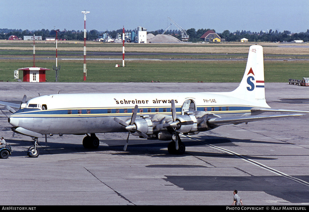 Aircraft Photo of PH-SAE | Douglas DC-7C | Schreiner Airways | AirHistory.net #576131